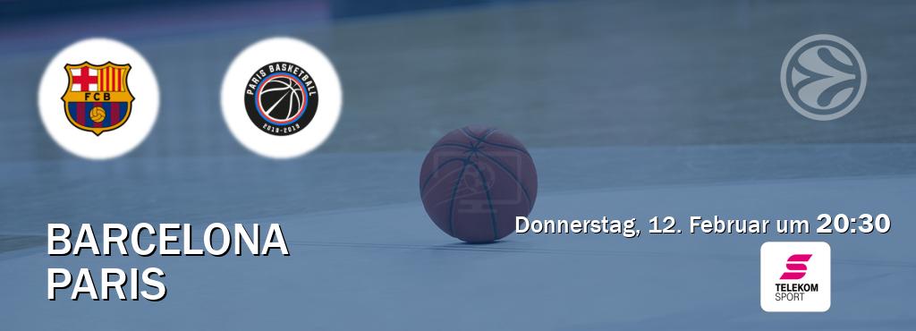 Das Spiel zwischen Barcelona und Paris wird am Donnerstag, 12. Februar um  20:30, live vom Magenta Sport übertragen.