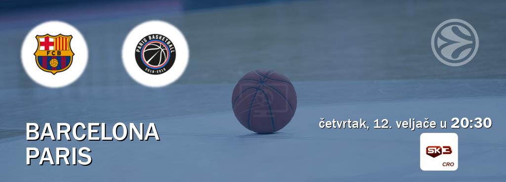 Izravni prijenos utakmice Barcelona i Paris pratite uživo na Sportklub 3 (četvrtak, 12. veljače u  20:30).
