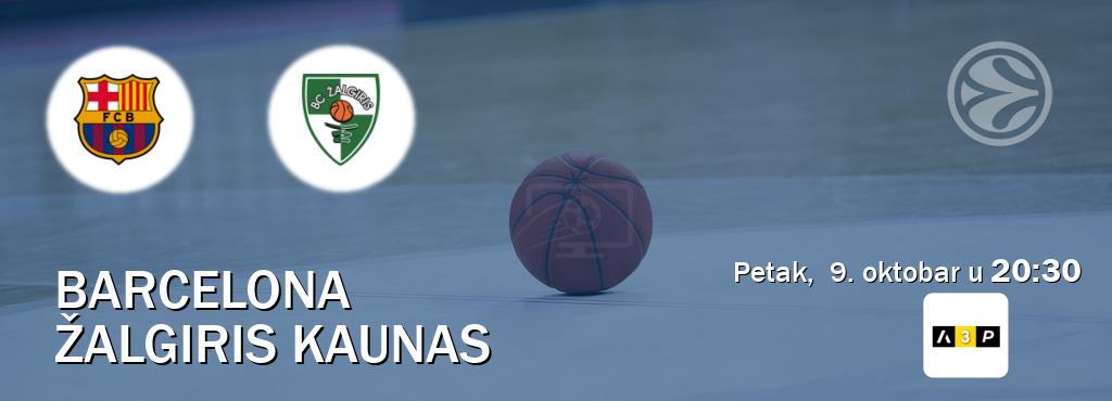Izravni prijenos utakmice Barcelona i Žalgiris Kaunas pratite uživo na Arena Premium 3 (petak, 9. oktobar u 20:30). Izravni prijenos utakmice Barcelona i Žalgiris Kaunas pratite uživo na Arena Premium 3 (petak, 9. oktobar u 20:30).