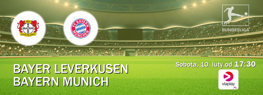 Gra między Bayer Leverkusen i Bayern Munich transmisja na żywo w Viaplay Polska (sobota, 10. luty od  17:30).