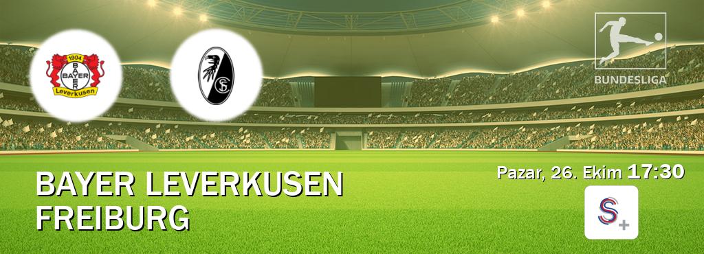 Karşılaşma Bayer Leverkusen - Freiburg S Sport +'den canlı yayınlanacak (Pazar, 26. Ekim 17:30). Karşılaşma Bayer Leverkusen - Freiburg S Sport +'den canlı yayınlanacak (Pazar, 26. Ekim 17:30).
