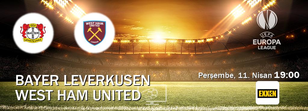 Karşılaşma Bayer Leverkusen - West Ham United Exxen'den canlı yayınlanacak (Perşembe, 11. Nisan  19:00).