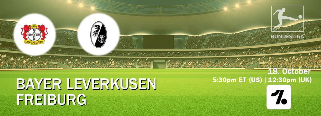 You can watch game live between Bayer Leverkusen and Freiburg on OneFootball.