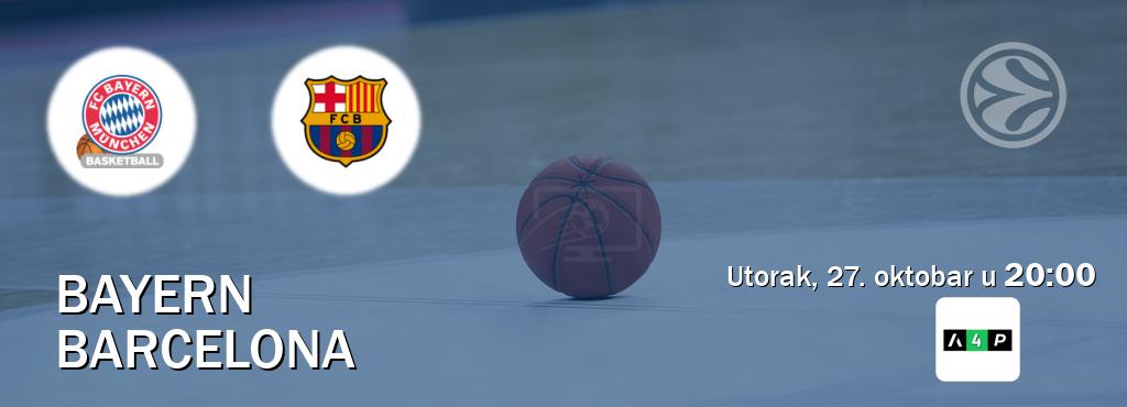 Izravni prijenos utakmice Bayern i Barcelona pratite uživo na Arena Premium 4 (utorak, 27. oktobar u 20:00). Izravni prijenos utakmice Bayern i Barcelona pratite uživo na Arena Premium 4 (utorak, 27. oktobar u 20:00).