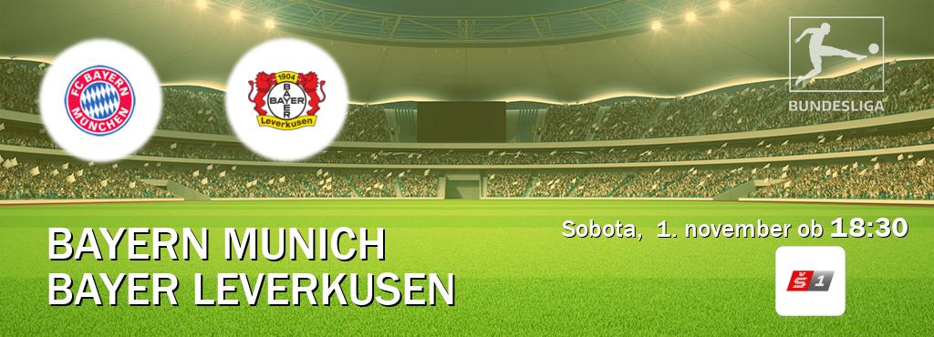 Prenos tekme med Bayern Munich in Bayer Leverkusen v živo na Sport TV 1 (sobota, 1. november ob 18:30 uri). Prenos tekme med Bayern Munich in Bayer Leverkusen v živo na Sport TV 1 (sobota, 1. november ob 18:30 uri).