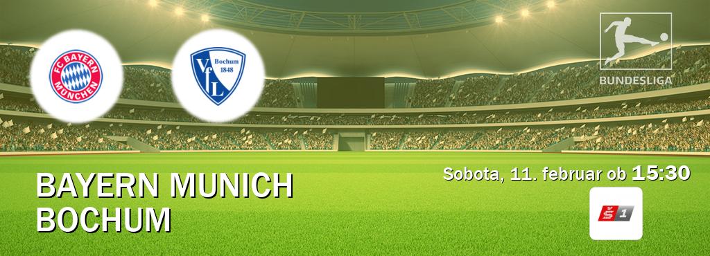 Bayern Munich in Bochum v živo na Sport TV 1. Prenos tekme bo v sobota, 11. februar ob  15:30