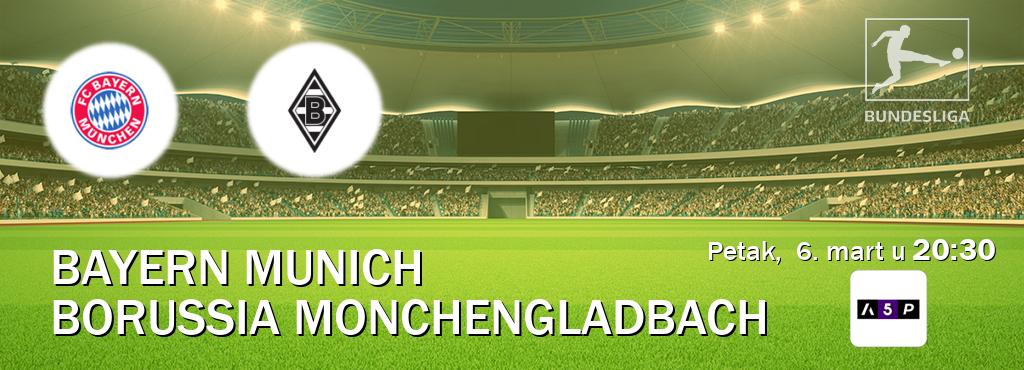 Izravni prijenos utakmice Bayern Munich i Borussia Monchengladbach pratite uživo na Arena Premium 5 (petak,  6. mart u  20:30).
