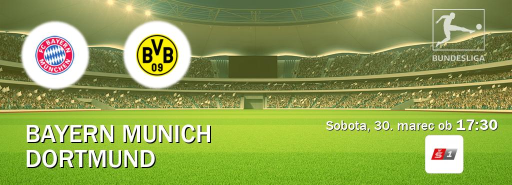 Dvoboj Bayern Munich in Dortmund s prenosom tekme v živo na Sport TV 1.