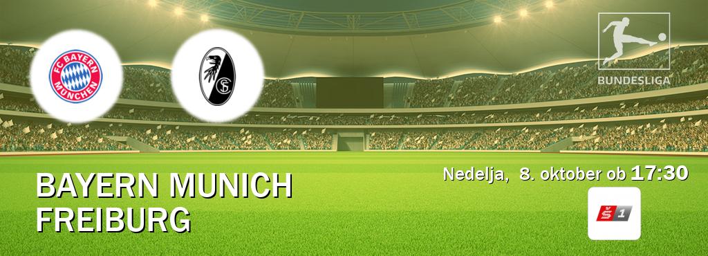 Bayern Munich in Freiburg v živo na Sport TV 1. Prenos tekme bo v nedelja,  8. oktober ob  17:30
