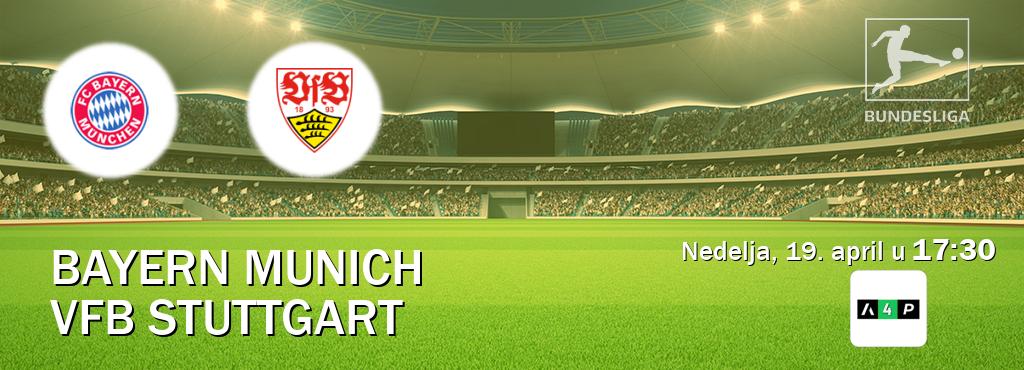 Izravni prijenos utakmice Bayern Munich i VfB Stuttgart pratite uživo na Arena Premium 4 (nedelja, 19. april u  17:30).