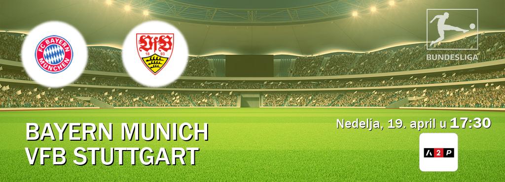 Izravni prijenos utakmice Bayern Munich i VfB Stuttgart pratite uživo na Arena Premium 2 (nedelja, 19. april u  17:30).