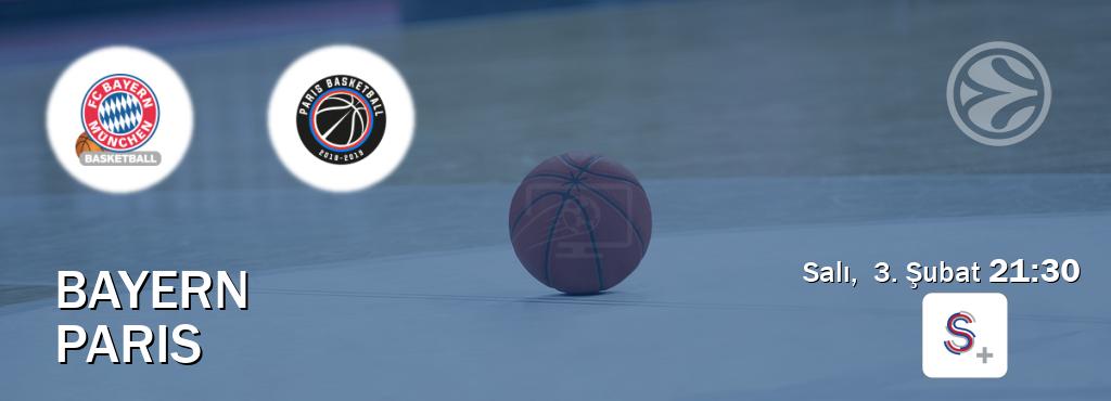 Karşılaşma Bayern - Paris S Sport +'den canlı yayınlanacak (Salı,  3. Şubat  21:30).