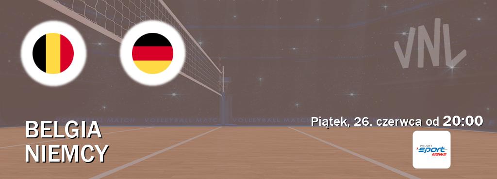Gra między Belgia i Niemcy transmisja na żywo w Polsat Sport News (piątek, 26. czerwca od  20:00).