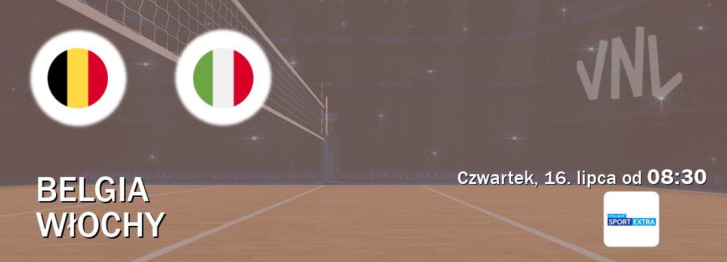 Gra między Belgia i Włochy transmisja na żywo w Polsat Sport Extra (czwartek, 16. lipca od  08:30).