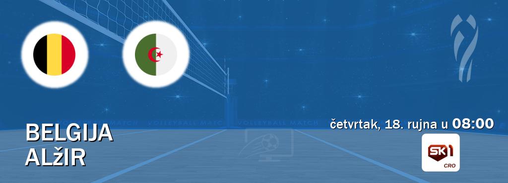 Izravni prijenos utakmice Belgija i Alžir pratite uživo na Sportklub 1 (četvrtak, 18. rujna u 08:00). Izravni prijenos utakmice Belgija i Alžir pratite uživo na Sportklub 1 (četvrtak, 18. rujna u 08:00).