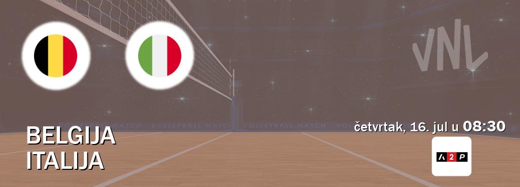 Izravni prijenos utakmice Belgija i Italija pratite uživo na Arena Premium 2 (četvrtak, 16. jul u  08:30).