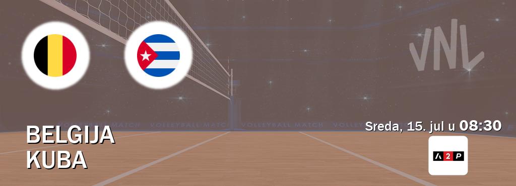 Izravni prijenos utakmice Belgija i Kuba pratite uživo na Arena Premium 2 (sreda, 15. jul u  08:30).