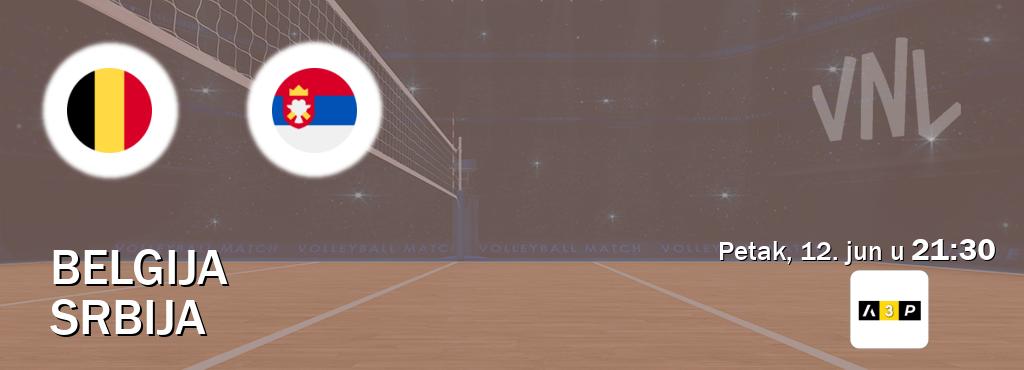 Izravni prijenos utakmice Belgija i Srbija pratite uživo na Arena Premium 3 (petak, 12. jun u  21:30).