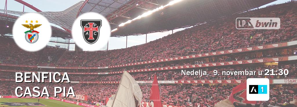 Izravni prijenos utakmice Benfica i Casa Pia pratite uživo na Arena Sport 1 (nedelja, 9. novembar u 21:30). Izravni prijenos utakmice Benfica i Casa Pia pratite uživo na Arena Sport 1 (nedelja, 9. novembar u 21:30).