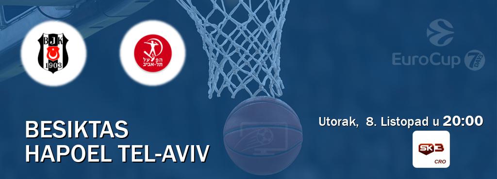 Izravni prijenos utakmice Besiktas i Hapoel Tel-Aviv pratite uživo na Sportklub 3 (Utorak,  8. Listopad u  20:00).