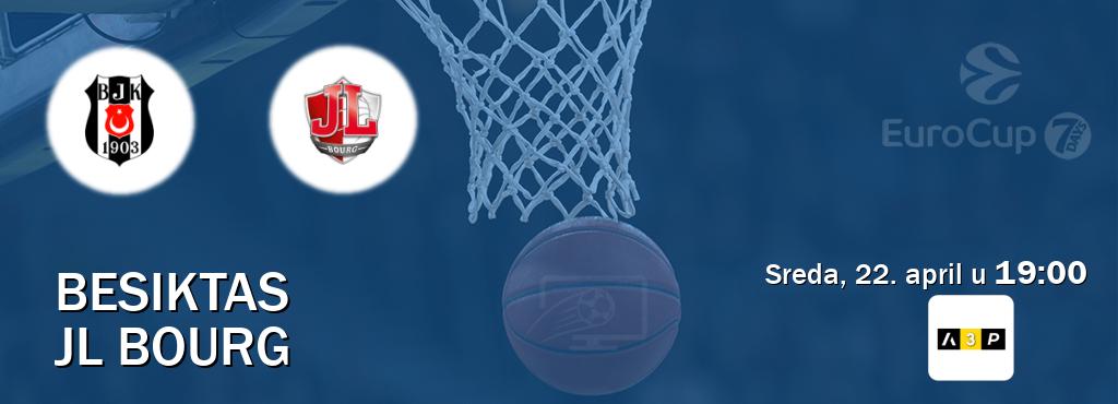 Izravni prijenos utakmice Besiktas i JL Bourg pratite uživo na Arena Premium 3 (sreda, 22. april u  19:00).