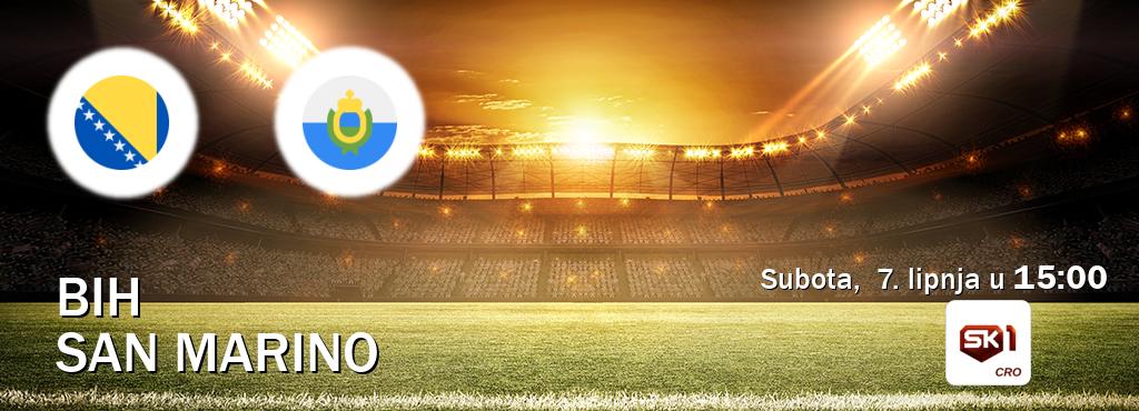 Izravni prijenos utakmice BiH i San Marino pratite uživo na Sportklub 1 (subota,  7. lipnja u  15:00).