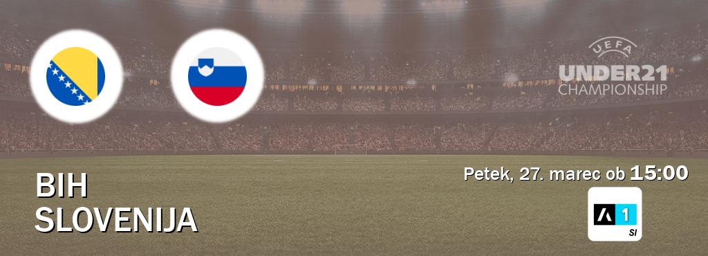 BiH U21 in Slovenija U21 v živo na Arena Sport 1. Prenos tekme bo v petek, 27. marec ob  15:00