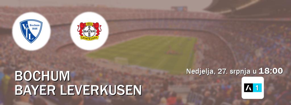 Izravni prijenos utakmice Bochum i Bayer Leverkusen pratite uživo na Arena Sport 1 (nedjelja, 27. srpnja u  18:00).
