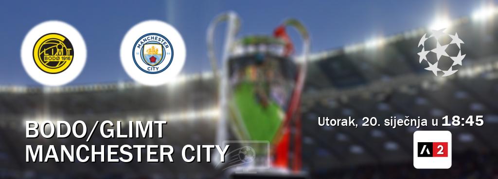Izravni prijenos utakmice Bodo/Glimt i Manchester City pratite uživo na Arena Sport 2 (utorak, 20. siječnja u  18:45).