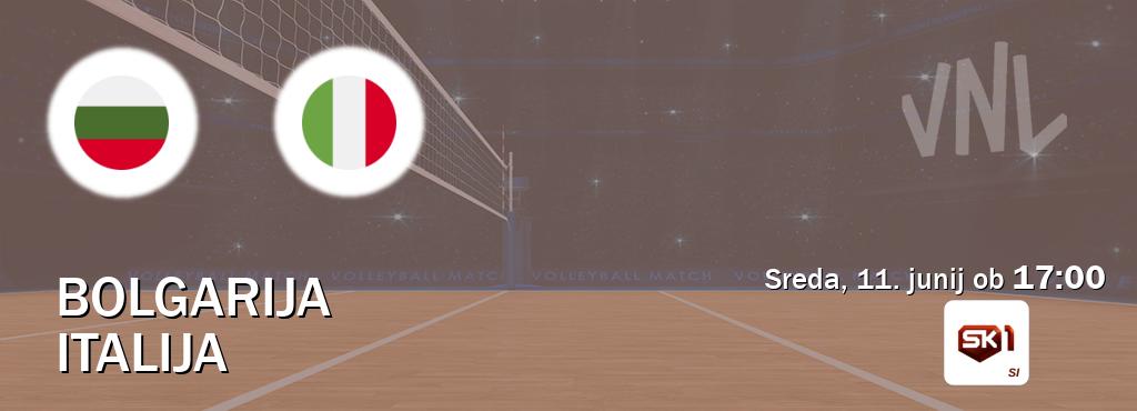 Bolgarija in Italija v živo na Sportklub 1. Prenos tekme bo v sreda, 11. junij ob  17:00