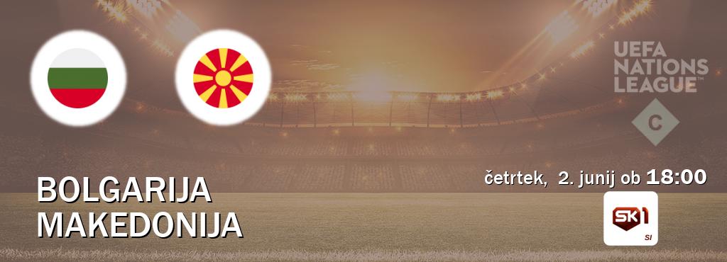 Bolgarija in Makedonija v živo na Sportklub 1. Prenos tekme bo v četrtek,  2. junij ob  18:00