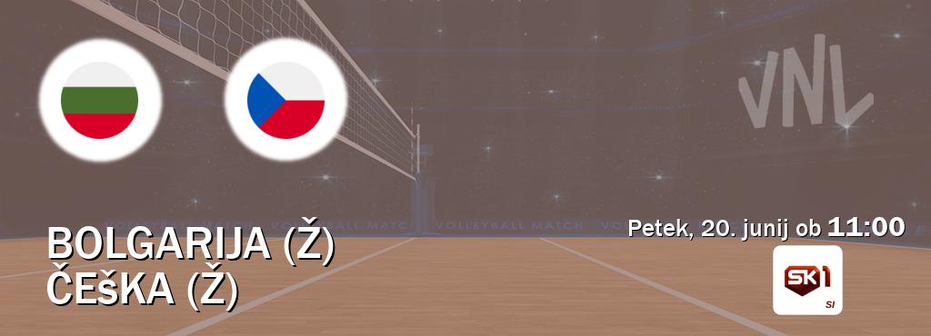 Prenos tekme med Bolgarija (Ž) in Češka (Ž) v živo na Sportklub 1 (petek, 20. junij ob 11:00 uri). Prenos tekme med Bolgarija (Ž) in Češka (Ž) v živo na Sportklub 1 (petek, 20. junij ob 11:00 uri).