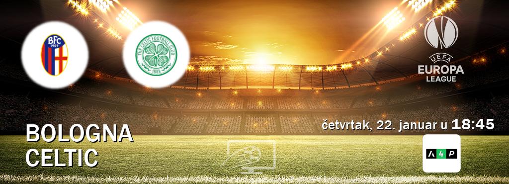 Izravni prijenos utakmice Bologna i Celtic pratite uživo na Arena Premium 4 (četvrtak, 22. januar u  18:45).