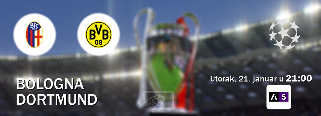 Izravni prijenos utakmice Bologna i Dortmund pratite uživo na Arena Sport 5 (utorak, 21. januar u  21:00).