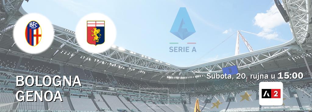 Izravni prijenos utakmice Bologna i Genoa pratite uživo na Arena Sport 2 (subota, 20. rujna u 15:00). Izravni prijenos utakmice Bologna i Genoa pratite uživo na Arena Sport 2 (subota, 20. rujna u 15:00).