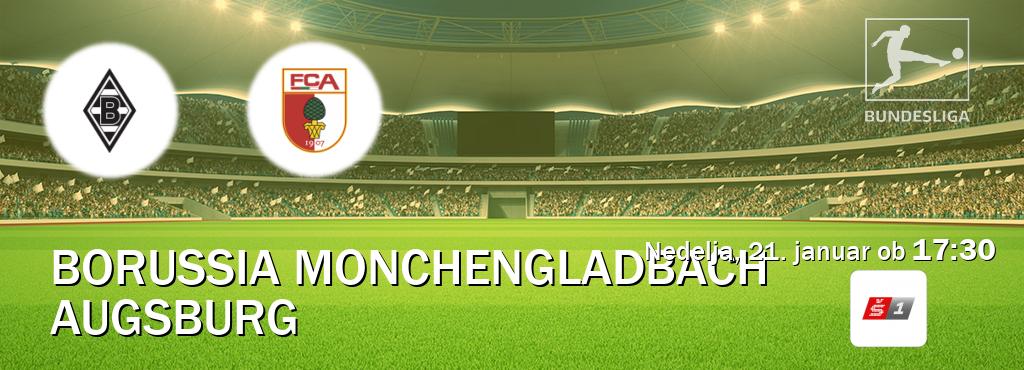 Borussia Monchengladbach in Augsburg v živo na Sport TV 1. Prenos tekme bo v nedelja, 21. januar ob  17:30