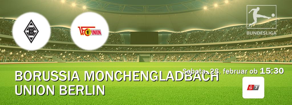 Dvoboj Borussia Monchengladbach in Union Berlin s prenosom tekme v živo na Sport TV 3.
