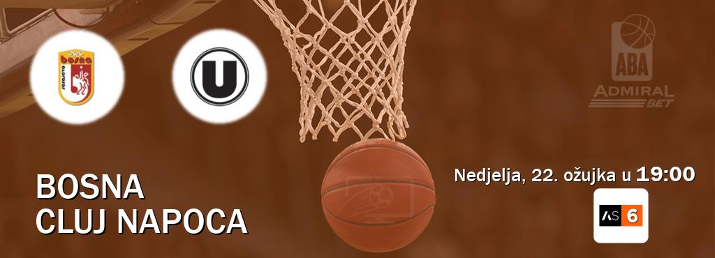 Izravni prijenos utakmice Bosna i Cluj Napoca pratite uživo na Arena Sport 6 (nedjelja, 22. ožujka u 19:00). Izravni prijenos utakmice Bosna i Cluj Napoca pratite uživo na Arena Sport 6 (nedjelja, 22. ožujka u 19:00).