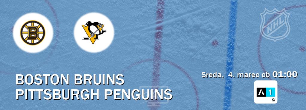 Ne zamudi prenosa tekme Boston Bruins - Pittsburgh Penguins v živo na Arena Sport 1.