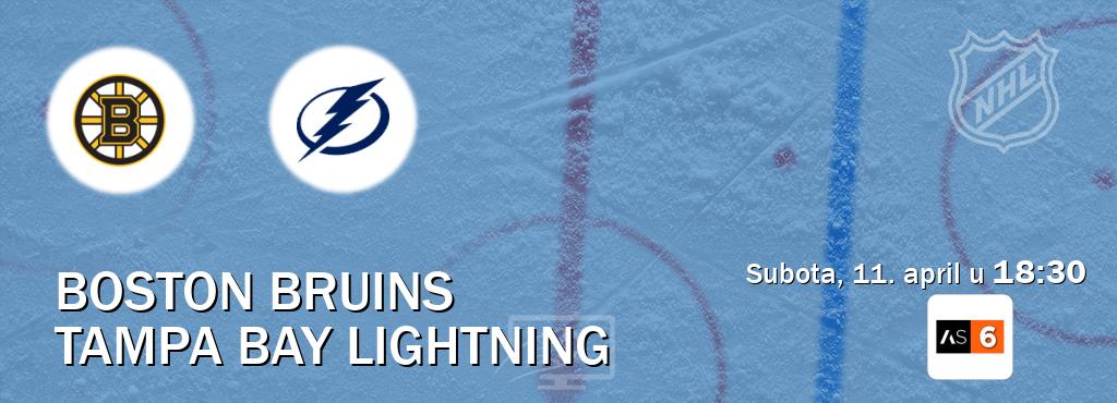 Izravni prijenos utakmice Boston Bruins i Tampa Bay Lightning pratite uživo na Arena Sport 6 (subota, 11. april u  18:30).