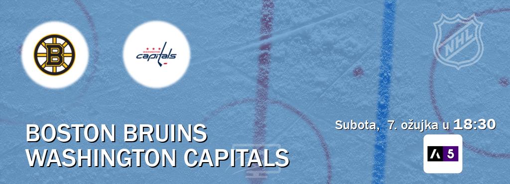 Izravni prijenos utakmice Boston Bruins i Washington Capitals pratite uživo na Arena Sport 5 (subota, 7. ožujka u 18:30). Izravni prijenos utakmice Boston Bruins i Washington Capitals pratite uživo na Arena Sport 5 (subota, 7. ožujka u 18:30).