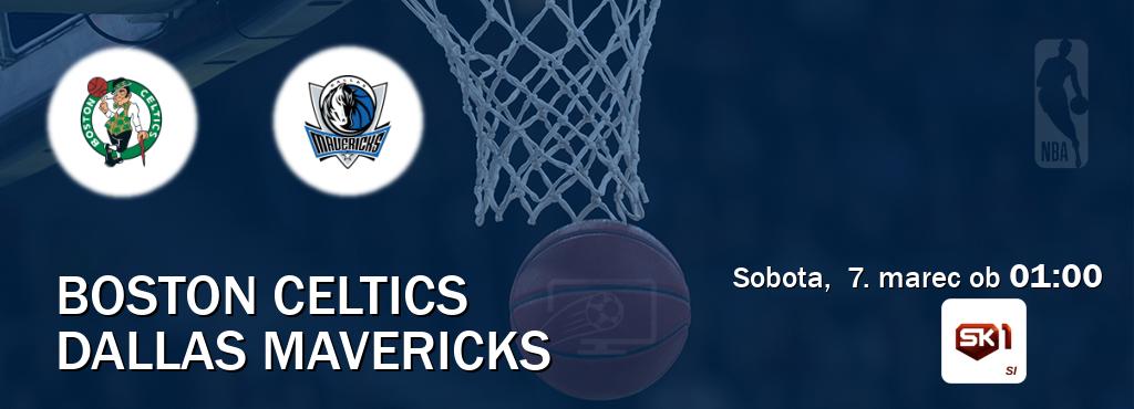 Dvoboj Boston Celtics in Dallas Mavericks s prenosom tekme v živo na Sportklub 1.
