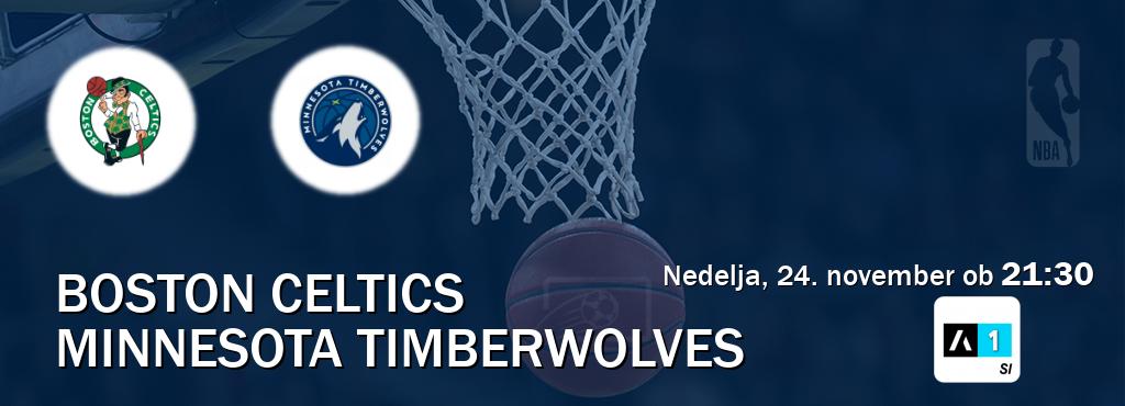 Prenos tekme med Boston Celtics in Minnesota Timberwolves v živo na Arena Sport 1 (nedelja, 24. november ob  21:30 uri).