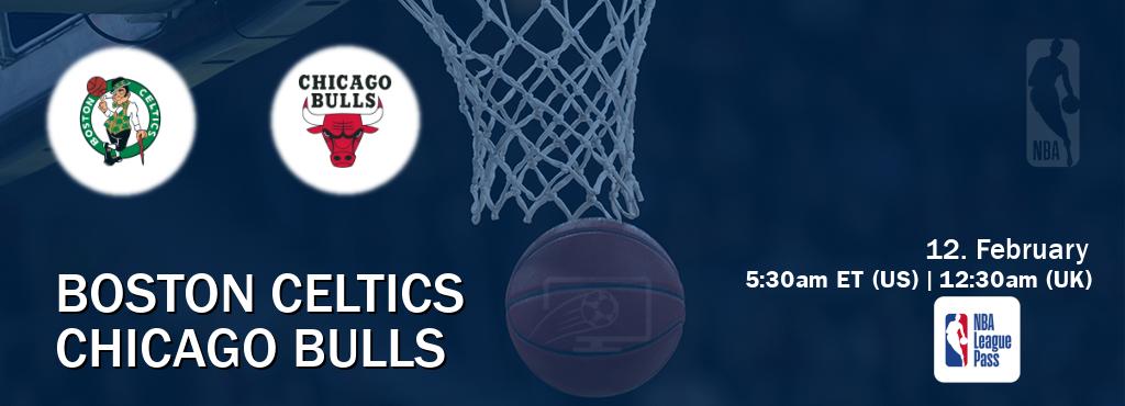 You can watch game live between Boston Celtics and Chicago Bulls on NBA League Pass. You can watch game live between Boston Celtics and Chicago Bulls on NBA League Pass.