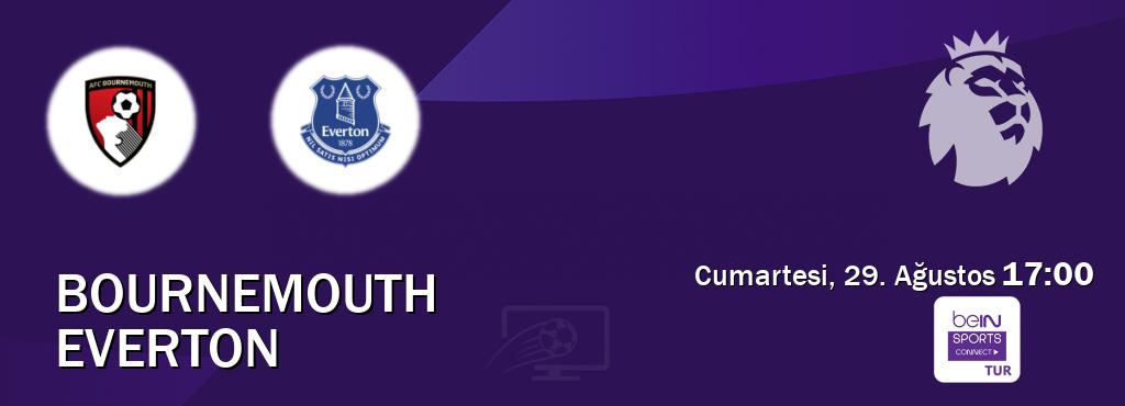 Karşılaşma Bournemouth - Everton Bein Sports Connect'den canlı yayınlanacak (Cumartesi, 29. Ağustos 17:00). Karşılaşma Bournemouth - Everton Bein Sports Connect'den canlı yayınlanacak (Cumartesi, 29. Ağustos 17:00).
