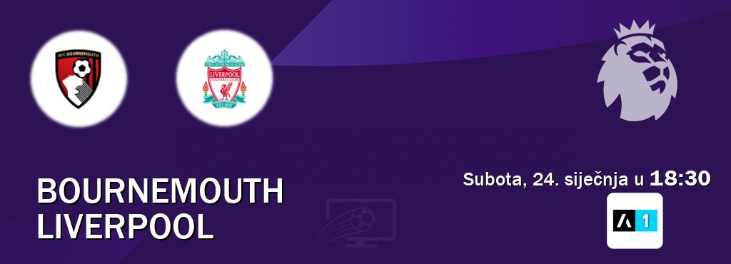 Izravni prijenos utakmice Bournemouth i Liverpool pratite uživo na Arena Sport 1 (subota, 24. siječnja u  18:30).