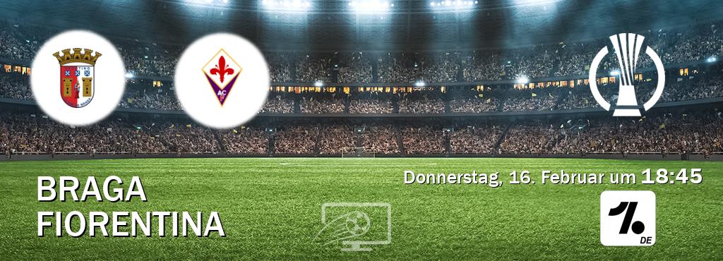 Das Spiel zwischen Braga und Fiorentina wird am Donnerstag, 16. Februar um  18:45, live vom OneFootball Deutschland übertragen.