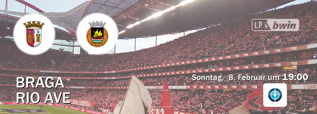 Das Spiel zwischen Braga und Rio Ave wird am Sonntag, 8. Februar um 19:00, live vom Sportdigital FUSSBALL übertragen. Das Spiel zwischen Braga und Rio Ave wird am Sonntag, 8. Februar um 19:00, live vom Sportdigital FUSSBALL übertragen.