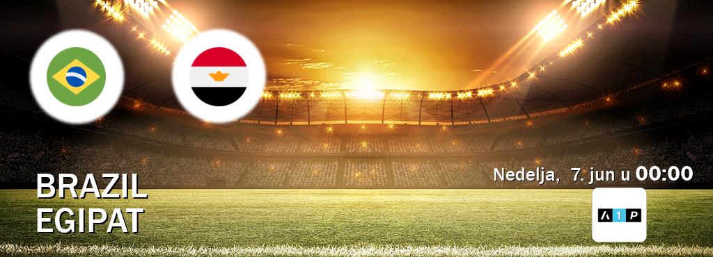 Izravni prijenos utakmice Brazil i Egipat pratite uživo na Arena Premium 1 (nedelja,  7. jun u  00:00).