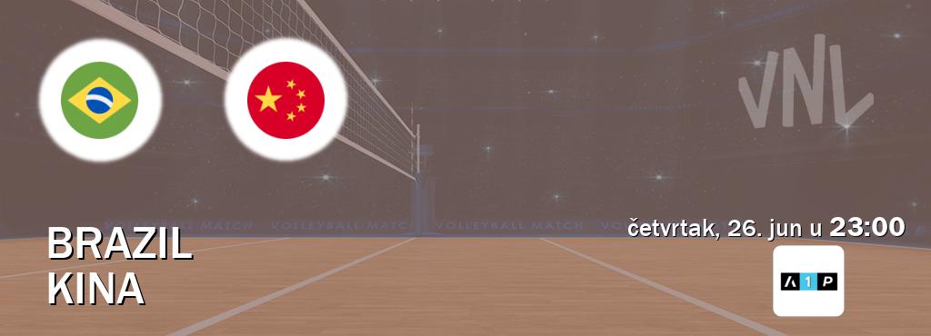 Izravni prijenos utakmice Brazil i Kina pratite uživo na Arena Premium 1 (četvrtak, 26. jun u 23:00). Izravni prijenos utakmice Brazil i Kina pratite uživo na Arena Premium 1 (četvrtak, 26. jun u 23:00).